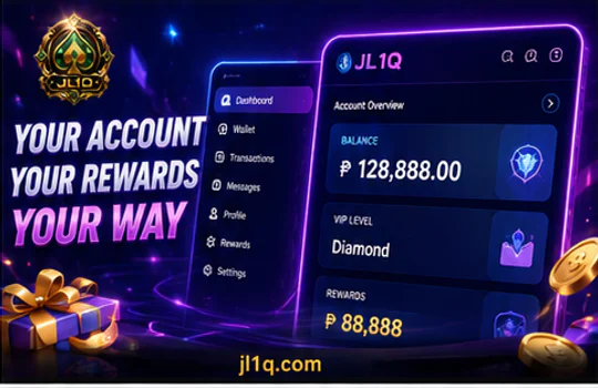 JL1 reward, featured game day, VIP progress, and verification screens